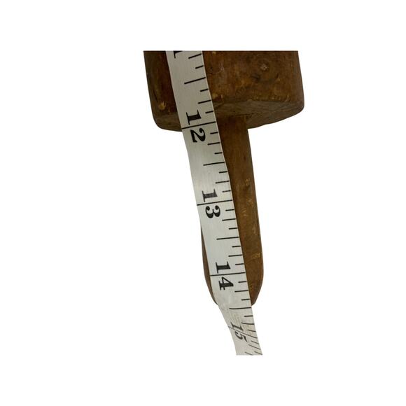 Vintage Antique Hand Turned Rolling Pin Primitive - Picture 13 of 14